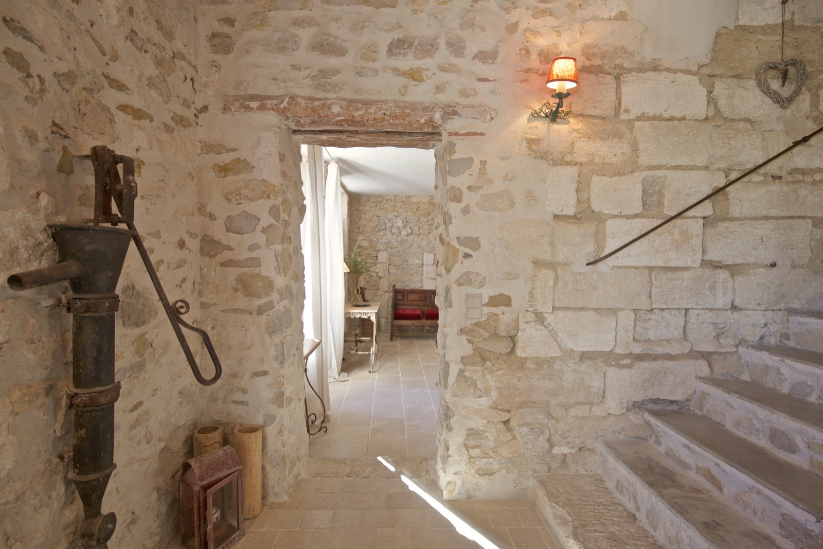 Escalier en pierre